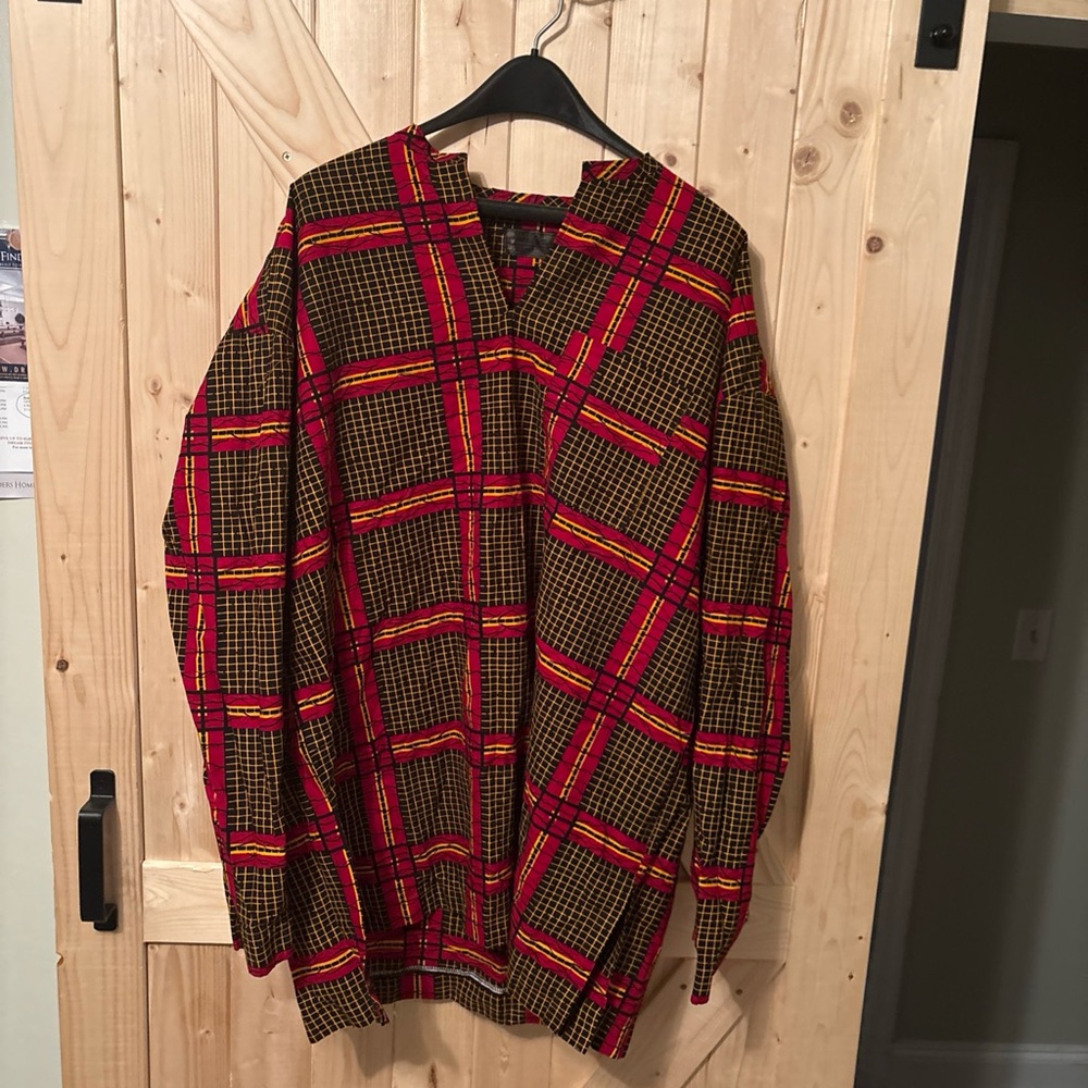 3XL Wayowear African print shirt men 100% Cotton